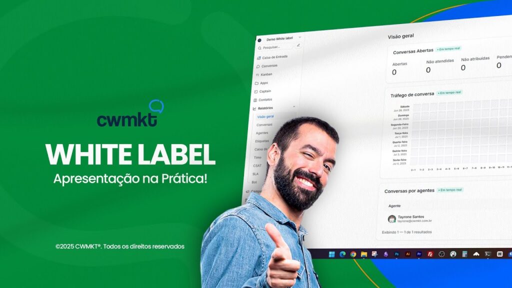 Esqueça complicações técnicas. Com a CWMKT, você começa a empreender com tecnologia de ponta, suporte completo e uma estrutura pensada para escalar.